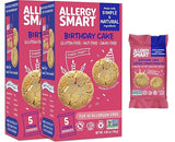 Allergy Smart Crunchy BIRTHDAY CAKE Cookies | Gluten Free, Nut Free, Egg Free, Dairy Free, Kosher, Celiac Safe | Delicious Vegan School Snack for Kids