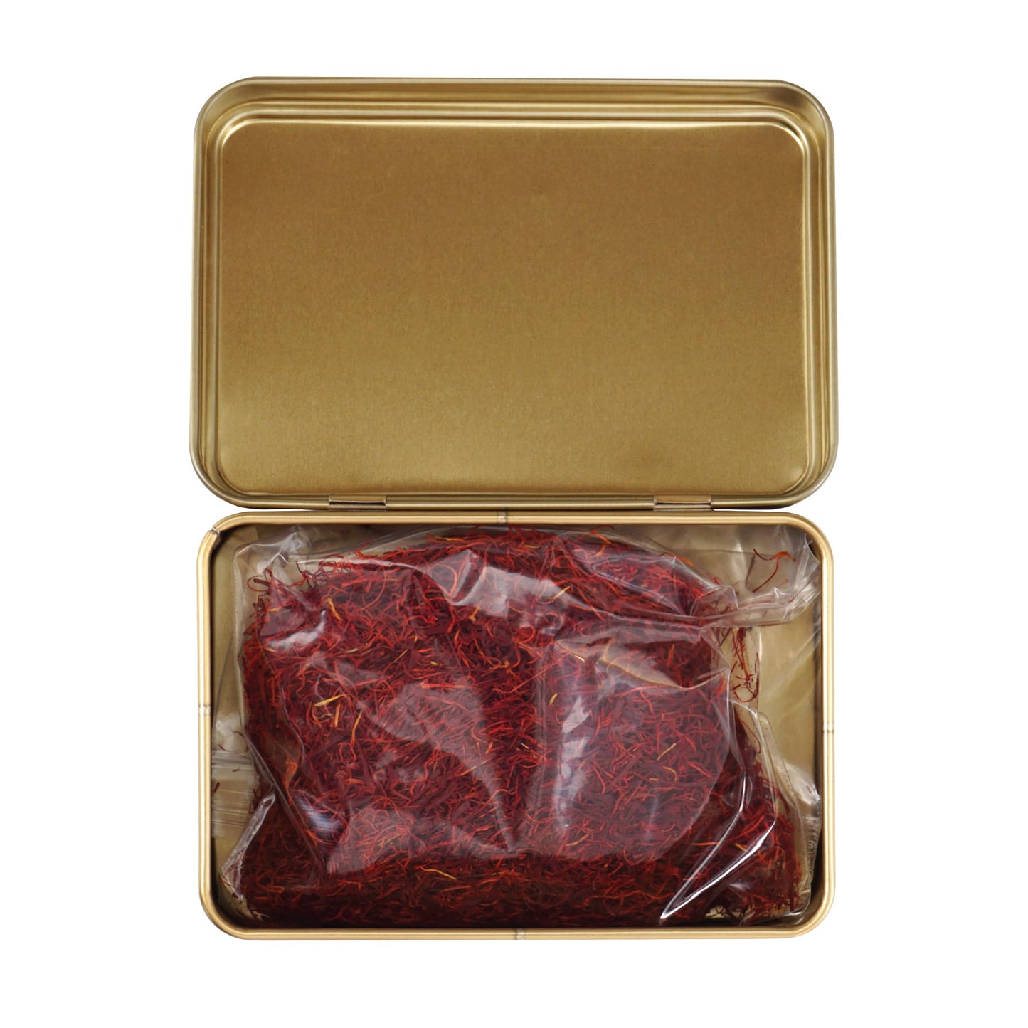 Premium Spanish Saffron Threads, 1 Ounce Tin Pure Red Spanish Saffron Spice, Hampton Distribution