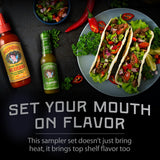 Melinda’s Taco Sauce Collection - 6 Pack (54 Oz) -Taco Hot Sauce Variety Pack for Taco Night with Jalapeño Hot Sauce, Mexicana, Chipotle & More