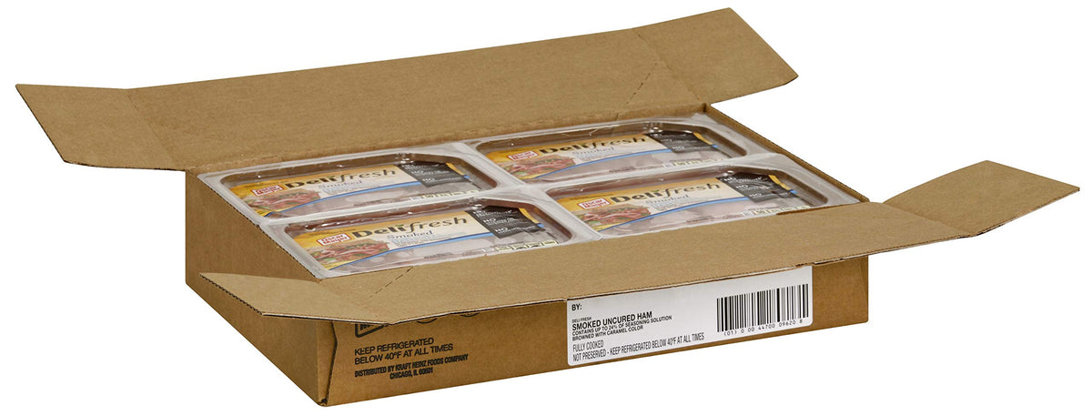 Oscar Mayer Deli Fresh Shaved Smoked Ham, 9 Ounce -- 8 per case.