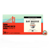 San Francisco Bay K-Cup Coffee Pods, Bay Bridge Blend (36 ct), Medium Roast, Commercially Compostable Single-Serve Coffee Pods