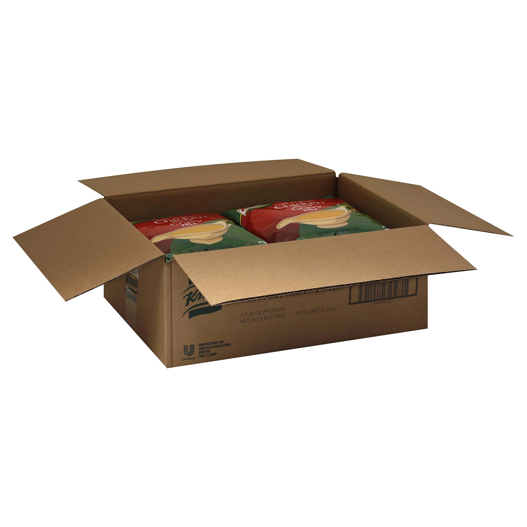 Knorr Low Sodium Chicken Gravy Mix, 1 Pound -- 6 Per Case