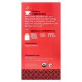 Equal Exchange Organic Hibiscus, Herbal Tea, Caffeine-Free, 20 Tea Bags, 1.41 oz (40 g)