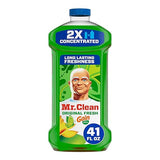 Mr. Clean All Purpose Cleaner, Floor Cleaner for Mopping Home, Bathroom, & Kitchen, Cleaning Liquid for Mop & Bucket, Cleaning Supplies, Multi-Surface