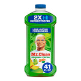 Mr. Clean All Purpose Cleaner, Floor Cleaner for Mopping Home, Bathroom, & Kitchen, Cleaning Liquid for Mop & Bucket, Cleaning Supplies, Multi-Surface
