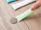 DEVILMAYCARE Pack of 5 Handy Peeler Stiff Scraper, Corner Squeegees Dirt Scratch Gum Scraper for Floor Hard Plastic Remover Cleaning Tool 7'' (Random