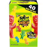 Sour & Chewy Candy, Bulk Pack, 40 - 0.97 oz, SOUR PATCH KIDS