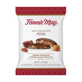 Fannie May Milk Premium Chocolate Pixies with Caramel and Pecans, Single Serve Treat, 1.5 oz