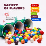 Gumballs for Gumball Machine - 1 Inch Large Gumballs - King Gumballs in Bulk - 2.4 Lb Gumball Machine Refills - 140 Pcs Giant Gumballs - Bulk Gum