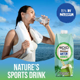 MICOCO Coconut Water, No Added Sugar, 100% Pure, Naturally Hydrating and Electrolyte-Rich, Made from Fresh Coconuts, Perfect for Smoothies, Workouts