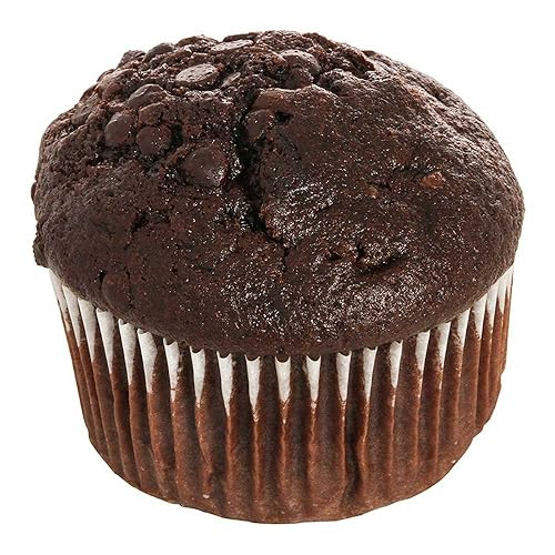 Otis Spunkmeyer Delicious Essentials Chocolate Chocolate Chip Muffin, 4 Ounce - 24 per case.