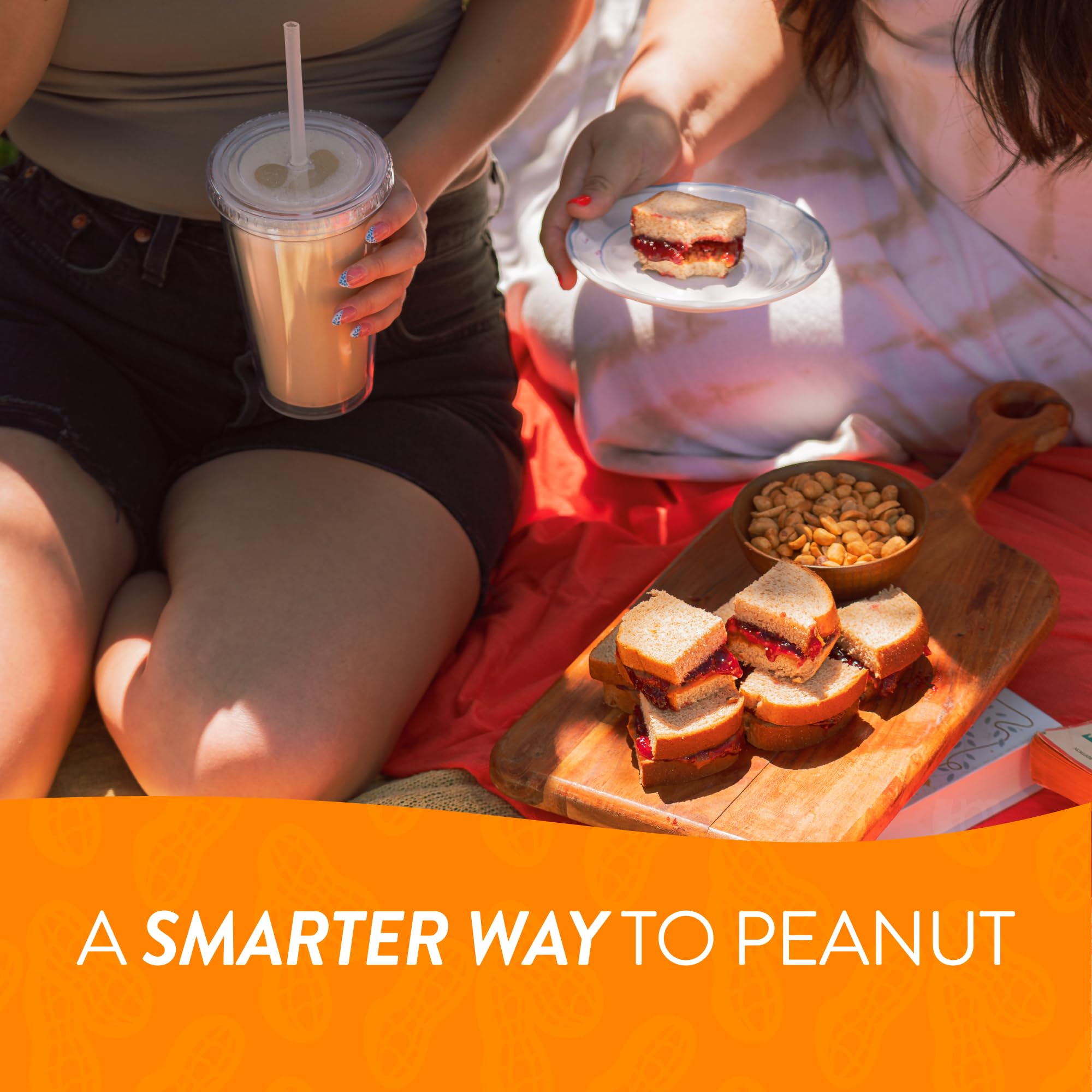 PBfit 24 Ounce Simply Peanut Powdered Peanut Powder, No Added Sugar or Salt, Non-GMO, Plant-Based, Gluten-Free Protein Powder, 9g of Protein 9% DV