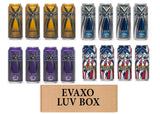 LUV BOX- Variety Rip It Energy Fuel Drinks 16 oz. RIP IT Citrus X , RIP IT F-Bomb , RIP IT G-Force , RIP IT Tribute Cherry Lime. by evaxo