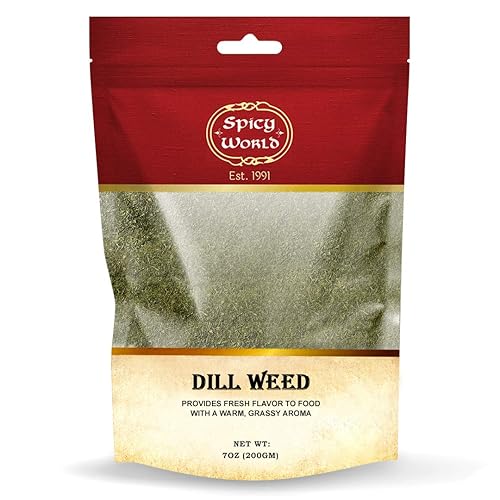 Spicy World Dill Weed 7 Ounce Bag | Perfect Seasoning and Spice for Salads and Soups