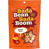Bada Bean Bada Boom, Crunchy Roasted Broad Bean Snacks (Fava), High Protein, Vegan, Gluten-free - 110 Calorie Packs, Cinnamon, 4.5 Ounce (Pack of 6)