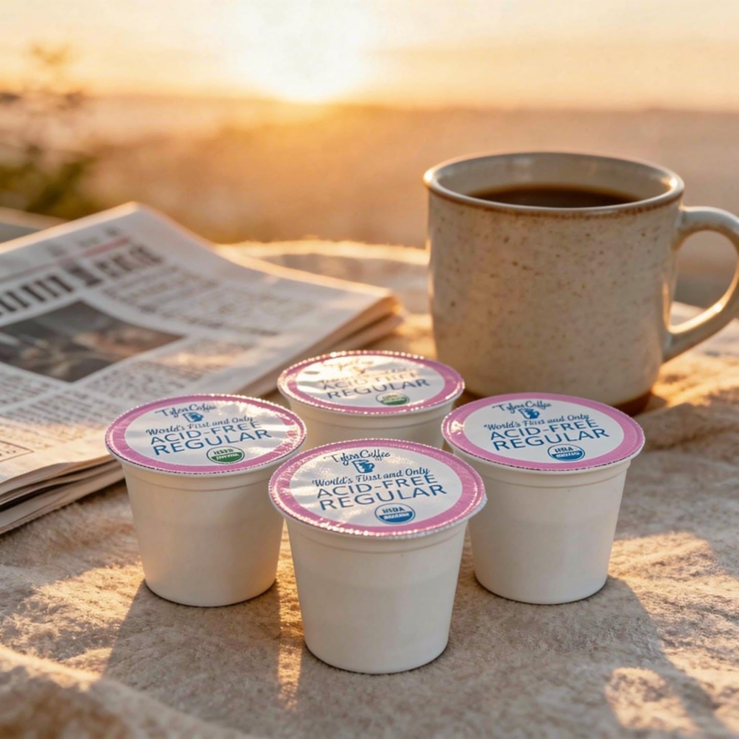 Tylers Coffee Caffeinated Kcup, 16 Count Kpods