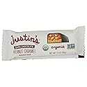 JUSTINS Organic Dark Chocolate Peanut Caramel Bar, 1.4 OZ
