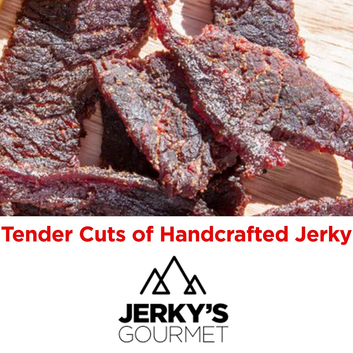 Smokehouse BBQ Grass Fed Beef Jerky - 120 Calorie Snacks, Gourmet, Healthy, Low Carb, High Protein - Keto Friendly & Gluten Free (3 Packs)