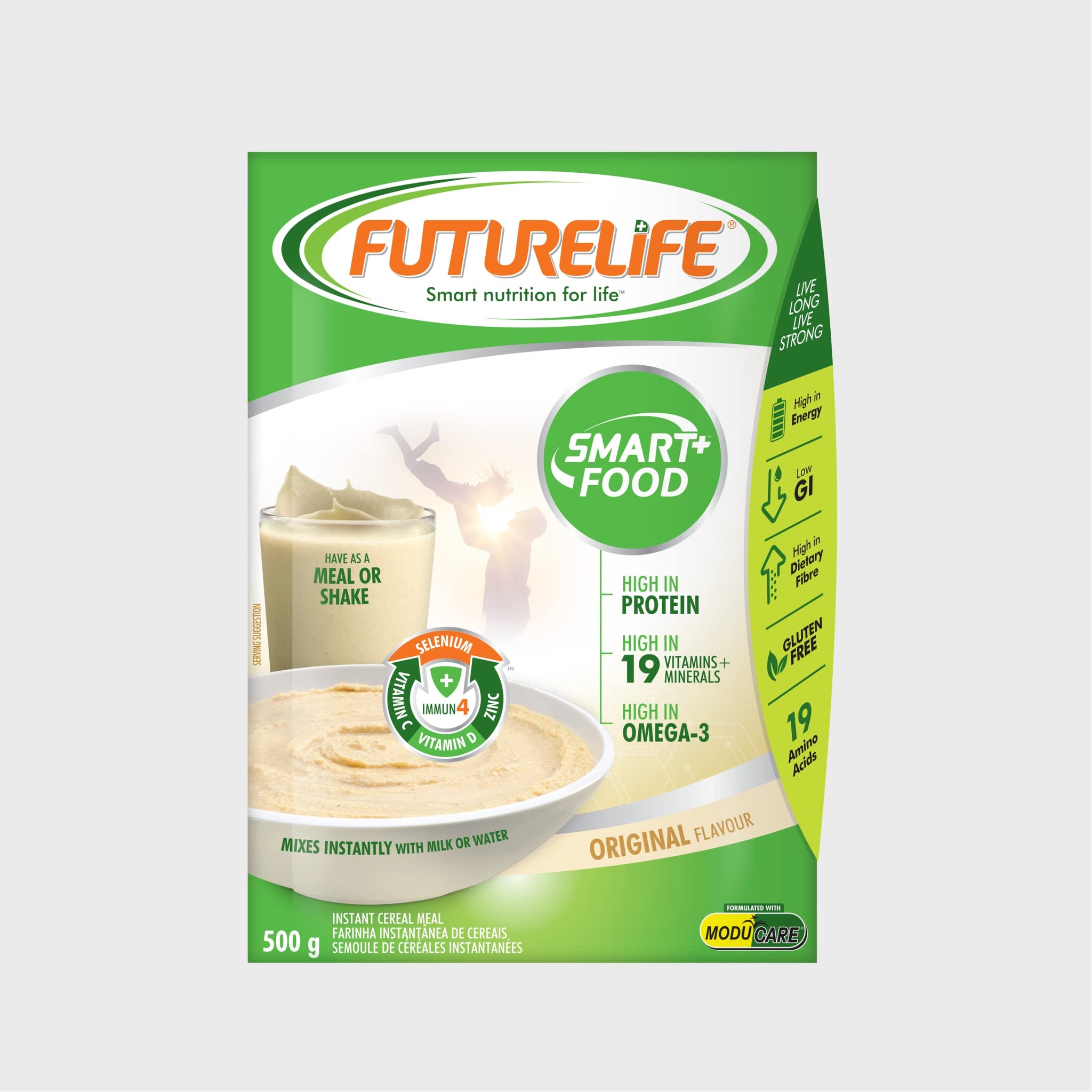 FUTURELIFE Smart Food | 500g/17.6oz | High In Protein | Gluten Free | Keto Friendly | High In Vitamins | High In Minerals | High In Fiber |