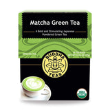 Buddha Teas - Organic Matcha Green Tea - For Health & Wellbeing - Organic Tea - With Antioxidants & Minerals - Clean Ingredients - Caffeinated - OU
