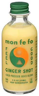 Monfefo, Juice Shot Ginger Organic, 2 Fl Oz