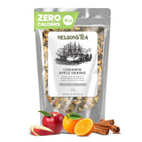 Nelson's Tea - Cinnamon Apple Orange - Loose Leaf Tea - Black tea, orange peel, cinnamon chips, apple pieces, and rose petals. - 4 oz