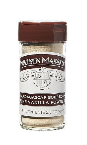 Nielsen-Massey Madagascar Bourbon Pure Vanilla Powder for Baking and Cooking, 2.5 Ounce Jar