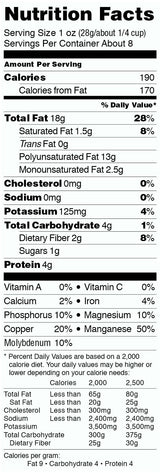 Nature's Eats Chopped Walnuts, 8 Oz
