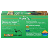 Twinings of London Pure Green Tea Bags, 25 Count
