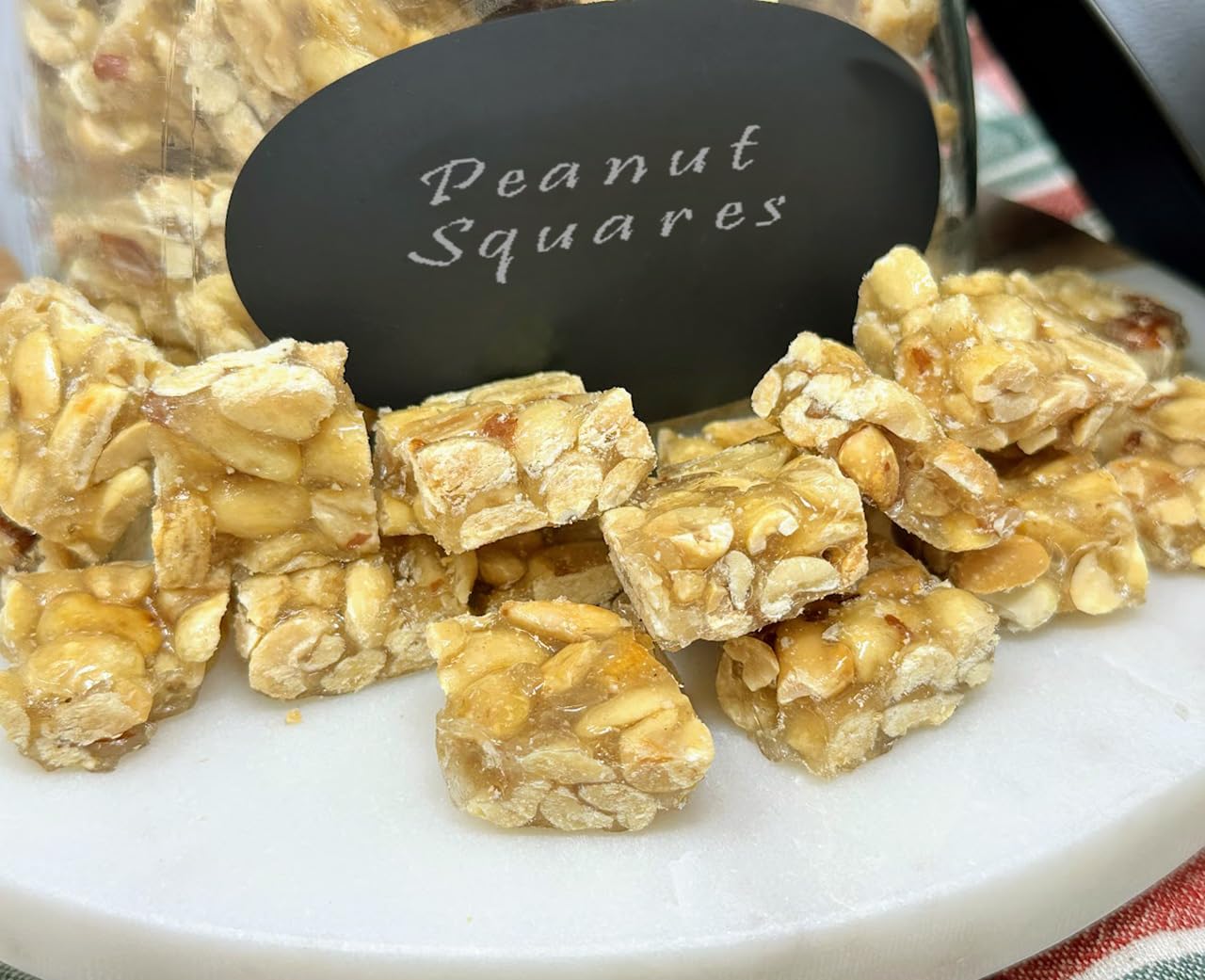 Sweetgourmet Old Dominion Peanut Squares, 16 Oz.