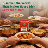 LAXMI Kashmiri Chili Powder - Authentic Low Heat Indian Red Chili Seasoning- NON-GMO - 14 oz Cooking Spice