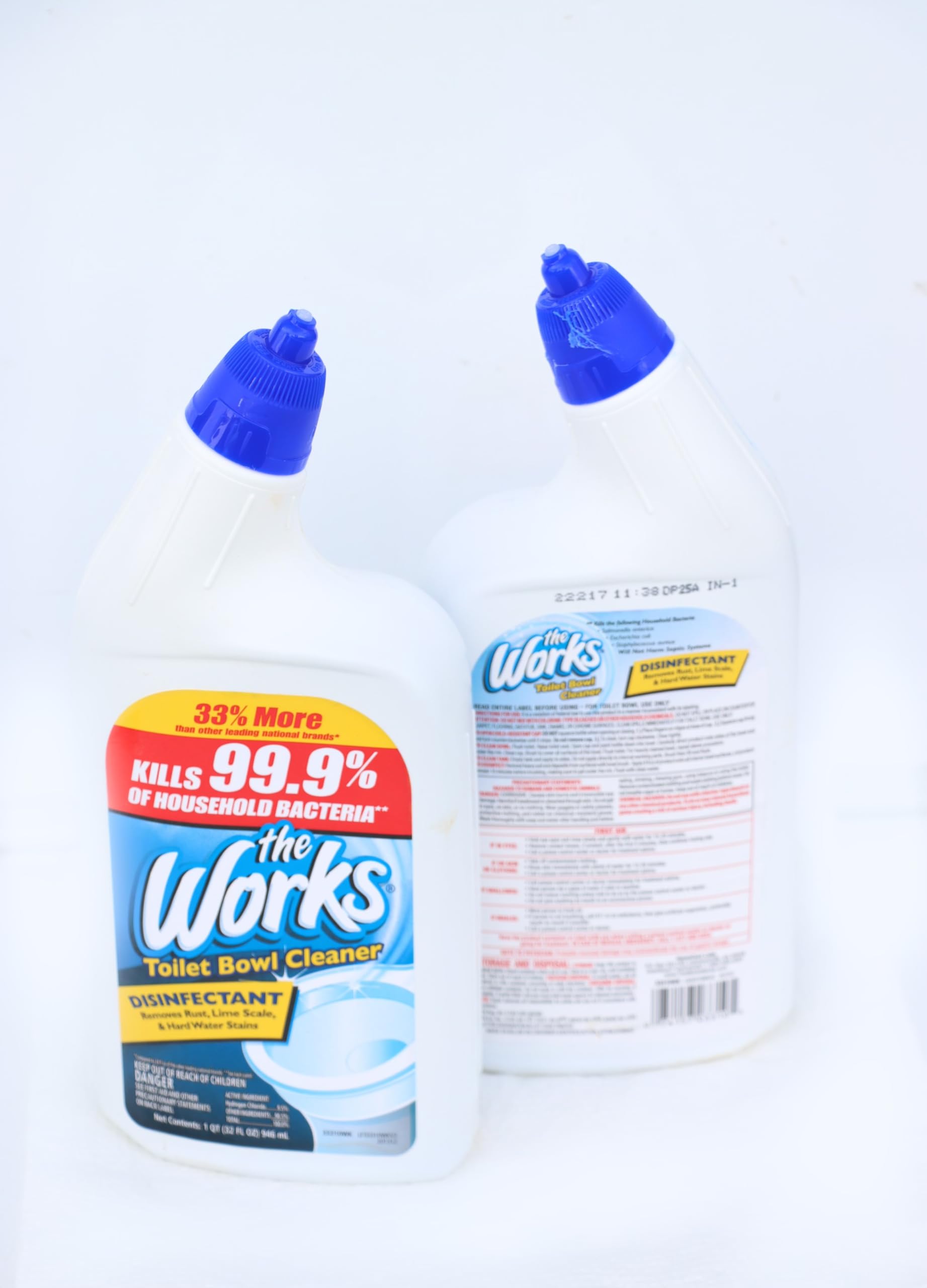 Home Care 655257427560 2-Pack Lab The Works Toilet Bowl Cleaner, Natural Organic, 32-Ounce, Pack of 2