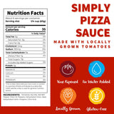 Dei Fratelli Simply Pizza Sauce - No Sugar Added (4 pack)