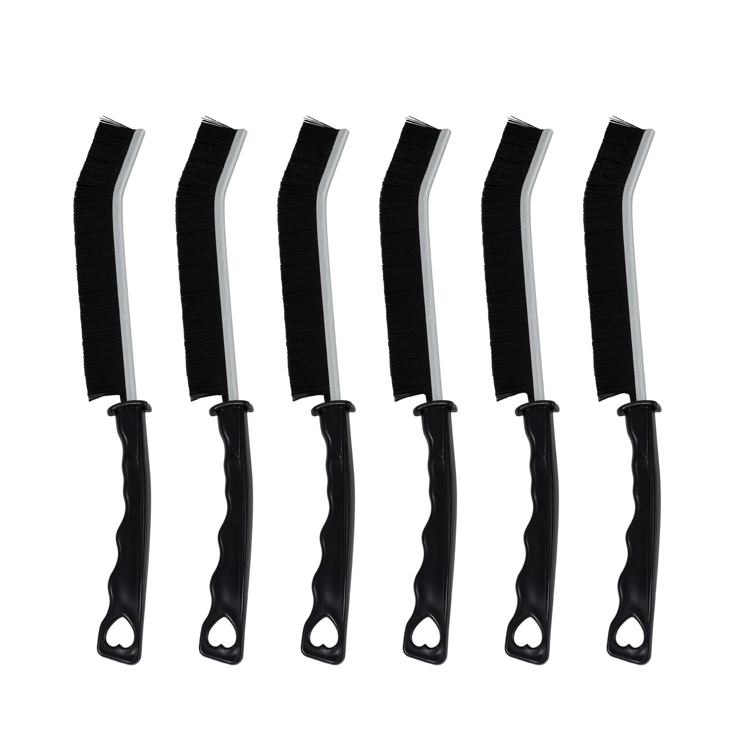 All-Purpose Hard Bristle Gap Cleaning Brush Set - Durable, Slim Design for Deep Reach into Tight Spaces - Versatile Household Crevice Cleaning Tool
