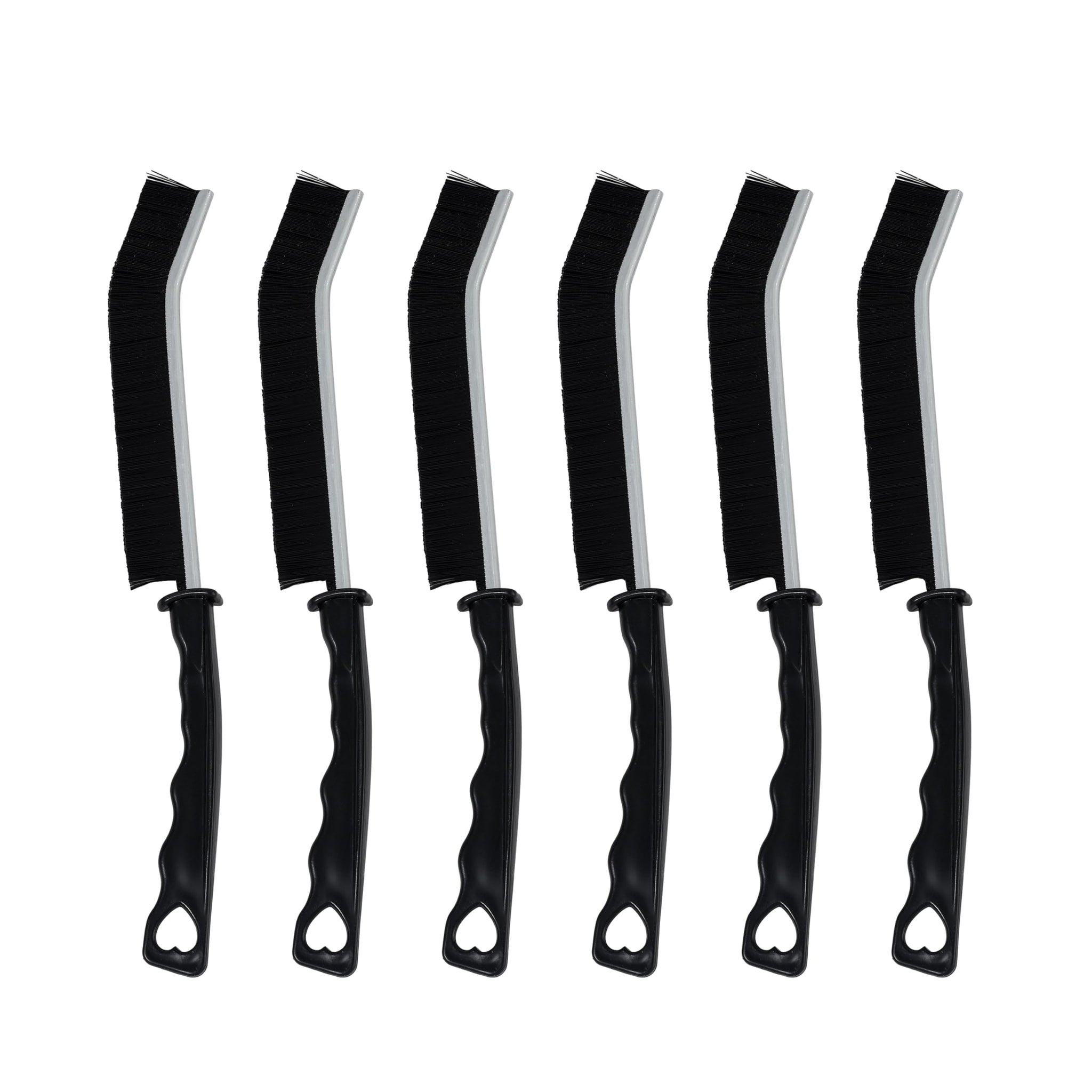 All-Purpose Hard Bristle Gap Cleaning Brush Set - Durable, Slim Design for Deep Reach into Tight Spaces - Versatile Household Crevice Cleaning Tool