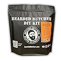 Bearded Butchers Chipotle Bratwurst DIY Kit - Make Smoky & Savory Homemade Brats - Includes Chipotle Seasoning, High Temp Cheddar Cheese, and 32mm