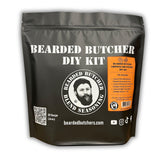 Bearded Butchers Chipotle Bratwurst DIY Kit - Make Smoky & Savory Homemade Brats - Includes Chipotle Seasoning, High Temp Cheddar Cheese, and 32mm