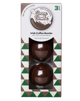 THE ORIGINAL COCOA BOMBS IRISH COFFEE - U.S. MADE 3 PACK WITH MINI VEGAN MARSHMALLOWS