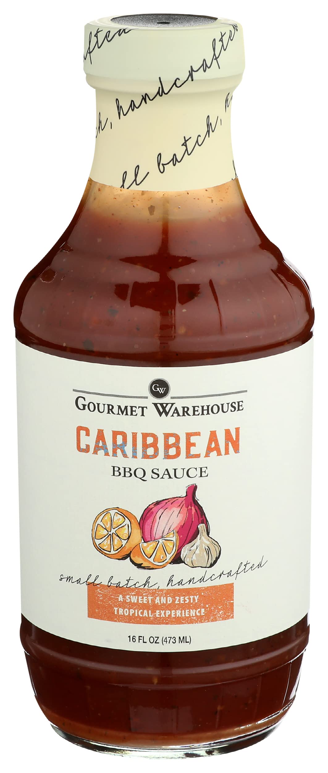 GOURMET WAREHOUSE Caribbean Bbq Sauce, 16 OZ