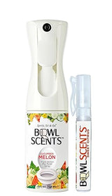 Bowl Scents Toilet Spray | 5 oz Home or Office | Prevents Stinky Poop Smell | Refillable + Travel Unit Included