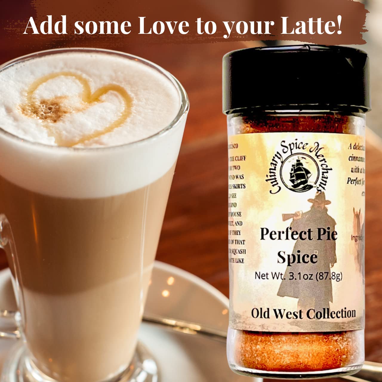 Perfect Pie Spice from Culinary Spice Merchants | Delicious in Pie, on Cookies, Cakes, Oatmeal, Muffins, Cinnamon Toast, Desserts