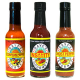 Dave’s Gourmet Super Spicy Hot Sauce Variety 3 Pack - Includes Insanity, Ghost Pepper Naga Jolokia & Scorpion Pepper - Hottest Hot Sauce - No