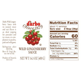 Darbo Conserves, Sauce Wild Lingonberry, 14.1 Ounce - Pack 1