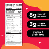 Three Wishes Grain-Free Protein Breakfast Cereal - 8g Protein and 3g Fiber - Healthy, Low-Sugar Breakfast Cereal, Gluten Free, Vegan-Friendly, Non-GMO