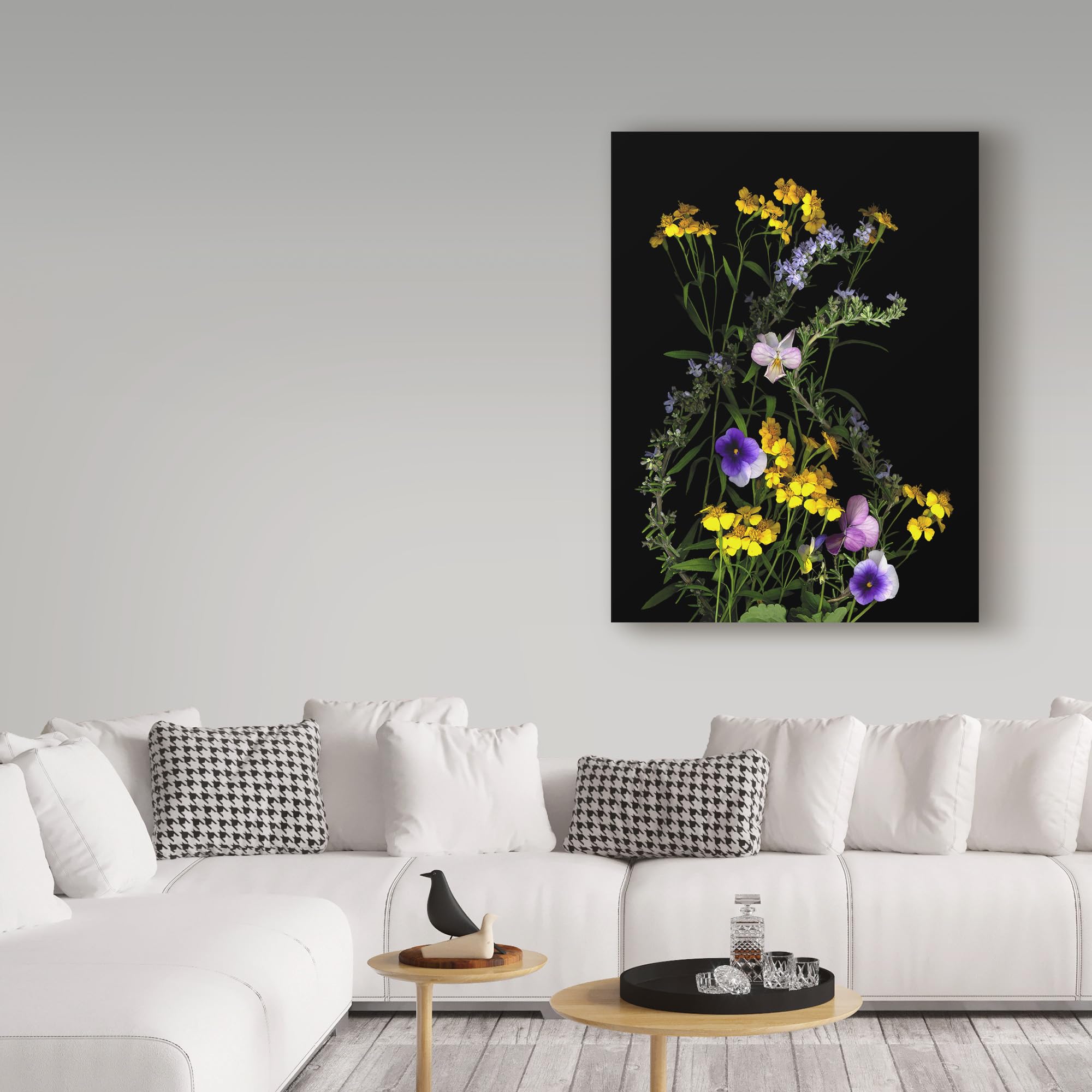Susan S. Barmon 'Rosemary And French Tarragon' Canvas Art