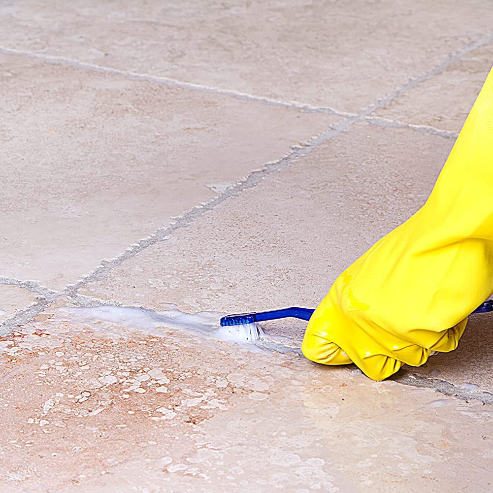 Zep Grout Cleaner and Brightener - 32 oz (Case of 2) - ZU104632 - Deep Cleaning Formula Removes Old Stains from Grout