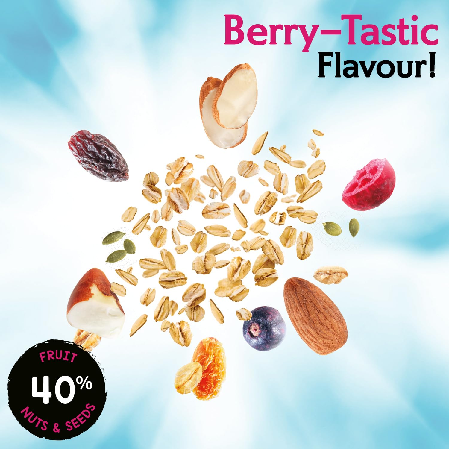 JORDANS Super Berry Muesli, 400 GR