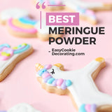 Meringue Powder (14oz) For Royal Icing, Premium Quality, High Egg White Formula, Create Incredible Royal Icing or Frosting for Sugar Cookies