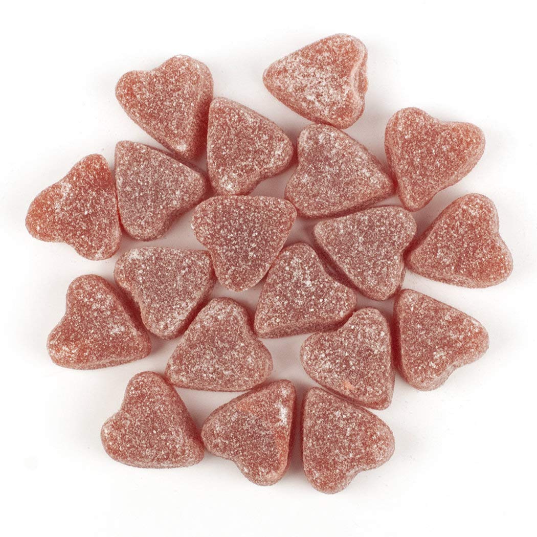 Cinnamon Jelly Hearts 1.5lb Tub Valentine's Day Candy
