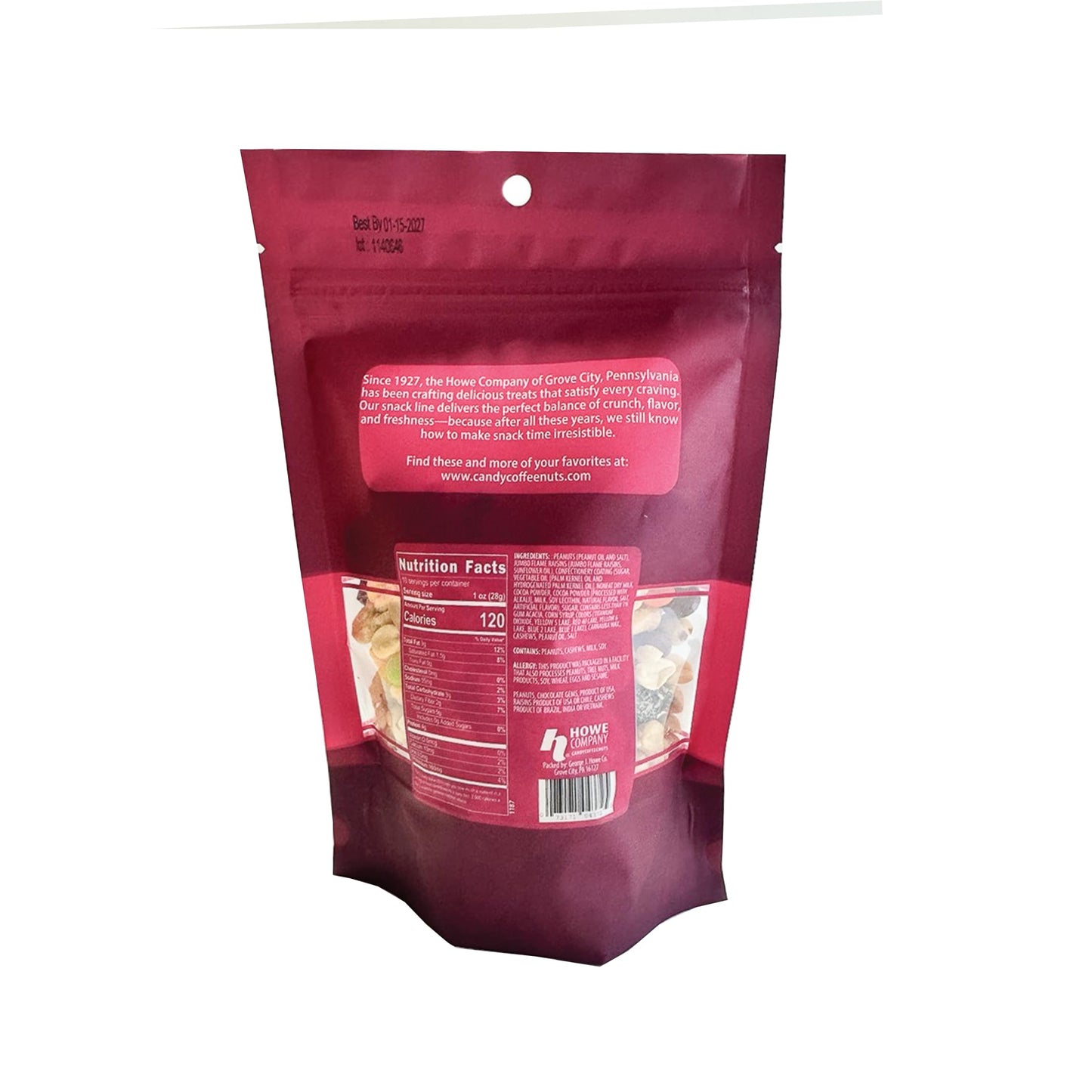 Howe Snacks Smoky Mountain Mix, Trail Mixes 10 oz Bag